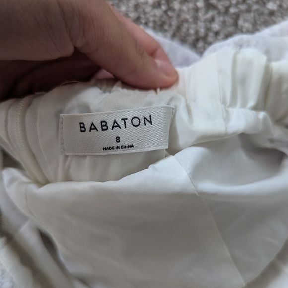 Babaton Strapless Flutter Altamira Jumpsuit - Picture 5 of 6